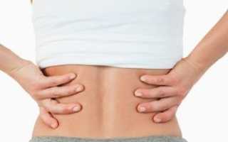 Болит кишечник отдает спину