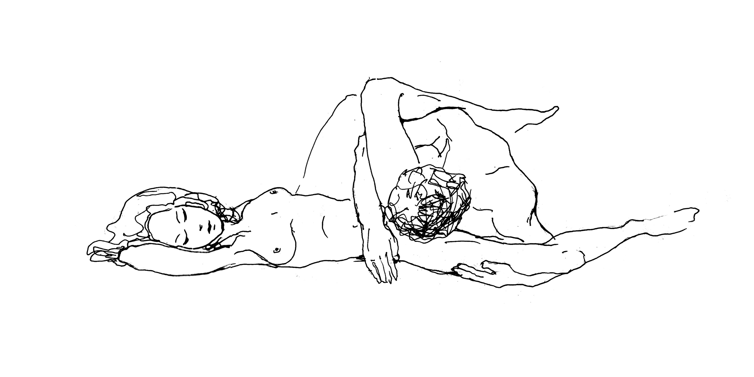 Поза «Лёжа на спине с поддержкой — мужчина сверху» (если боль в спине у женщины)