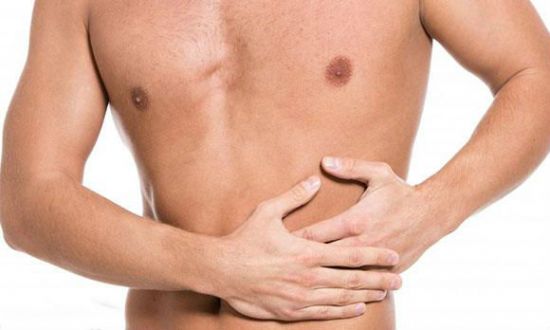 Боль в животе слева